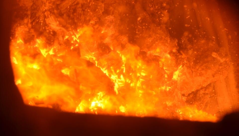 In der Anlage in Zapfendorf verbrennt Biomasse in der ganzjährig betriebenen Feuerungsanlage.