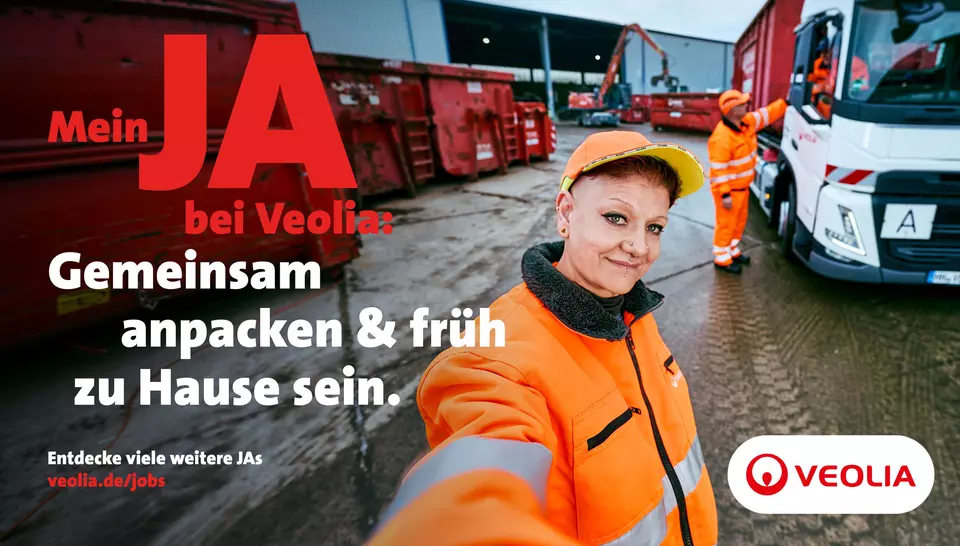 Mein JA bei Veolia: Karriere, Jobs und mehr