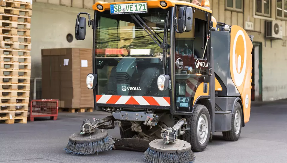 Kehrmaschine Außenbereich