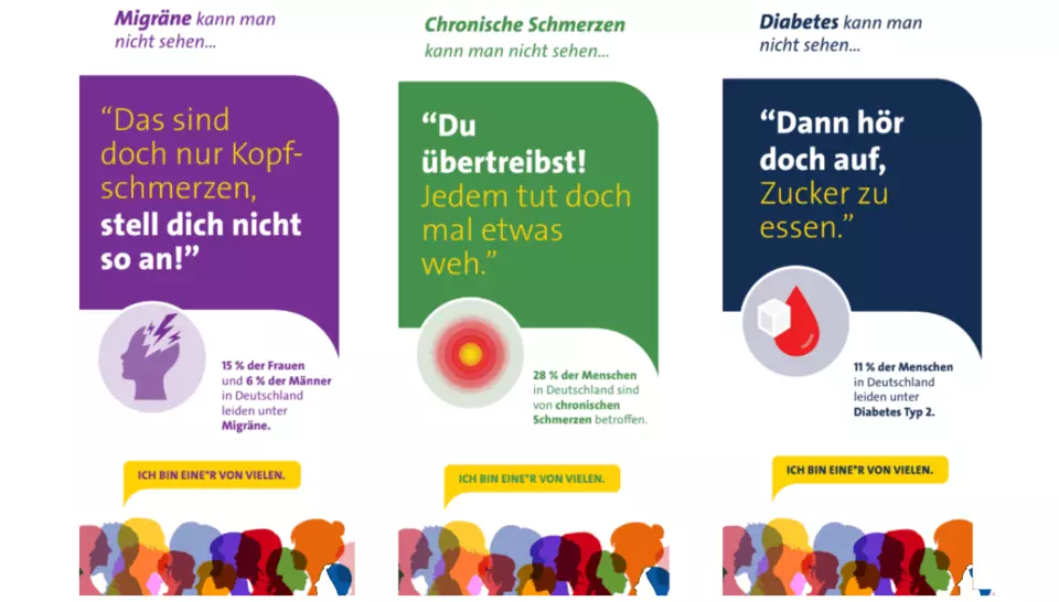 Unsichtbare Beeinträchtigungen