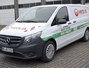 Aufnahme eines Veolia KFZ 