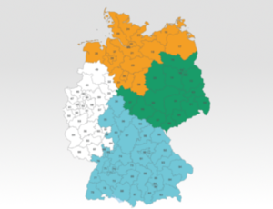 Entsorgungsgebiete Deutschland