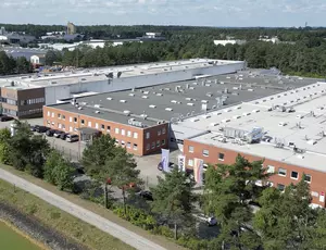 uvex Firmengelände von oben