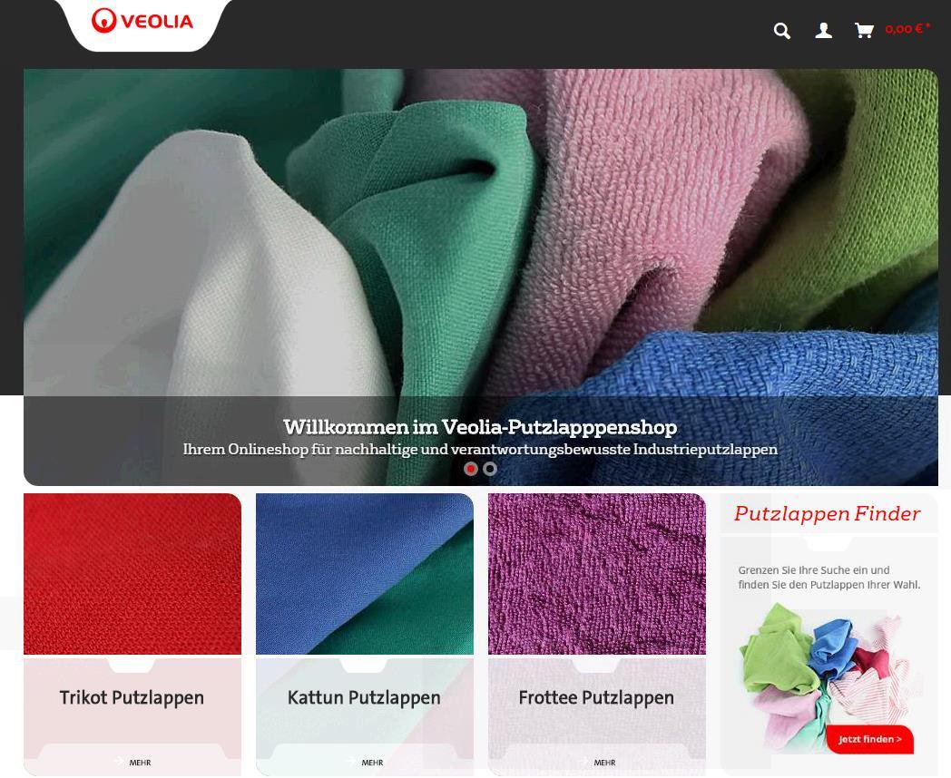 Putzlappenshop Startseite