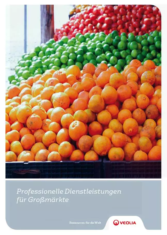 Aufnahme von Obst