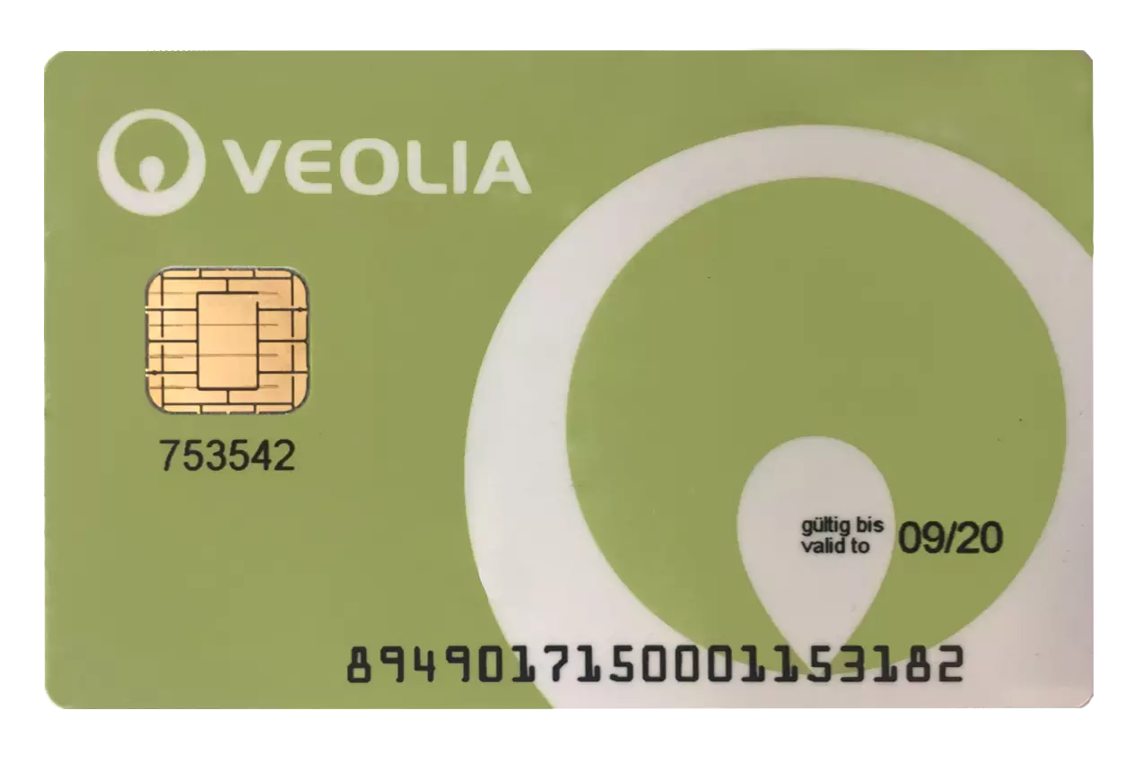 eANV Signaturkarte grün