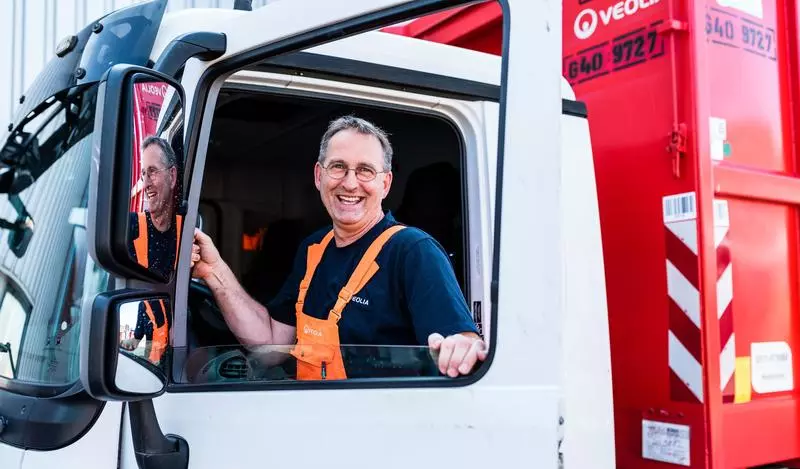 Kraftfahrer bei Veolia