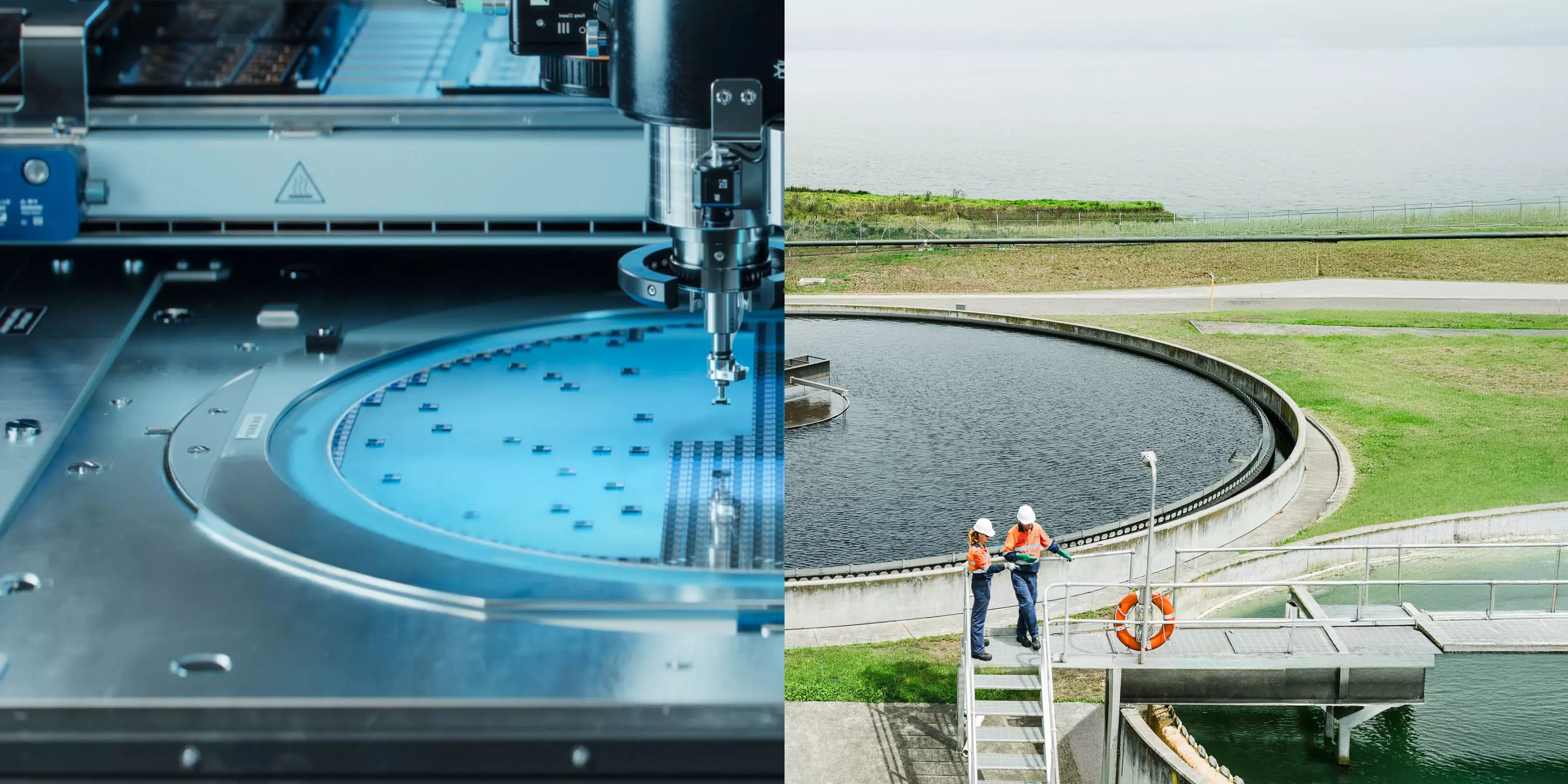 Veolia SOLUTIONS 2026 Standortfaktor Wasser Bildblock ganze Breite