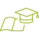 Azubi Benefits Icon Förderung grün