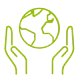 Icon Klimaschutz grün
