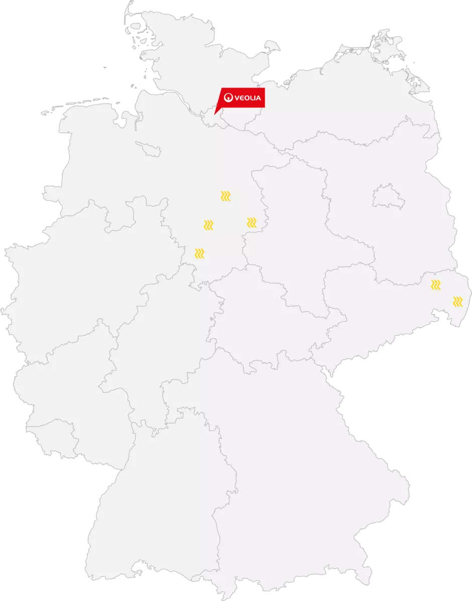 Karte Standorte Energie