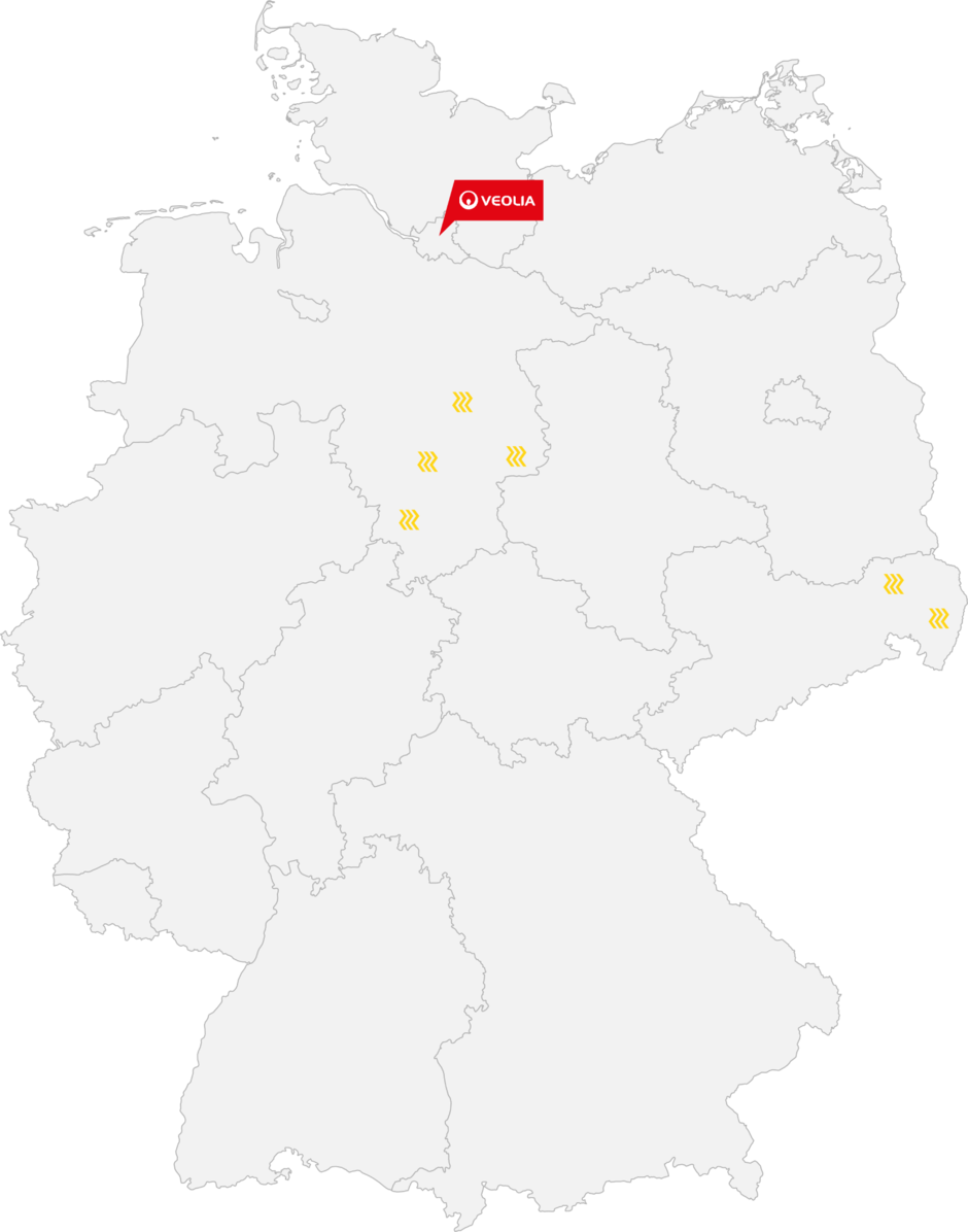 Karte Standorte Energie
