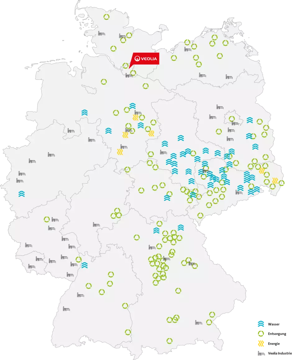 Karte Deutschland