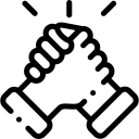 Unterstützung Icon Black
