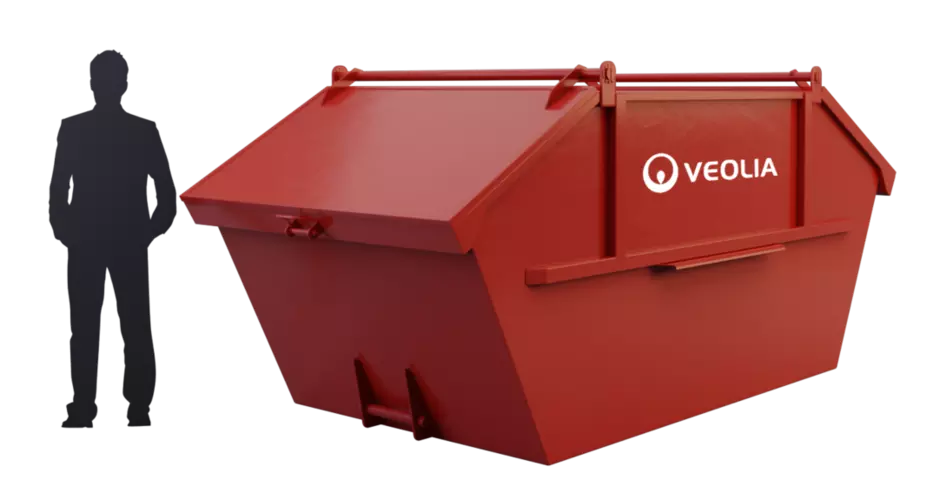 Absetzcontainer/-mulde