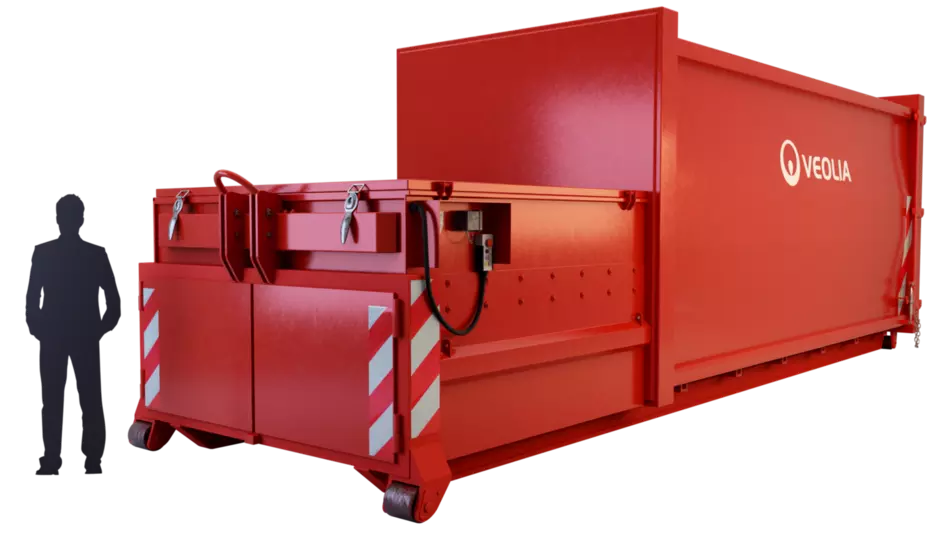 Selbstpresscontainer