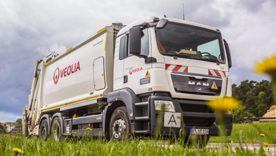 Fahrzeug Veolia Umweltservice Süd