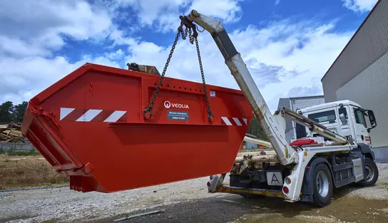 Absetzcontainer Veolia