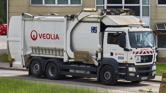 Frontlader Veolia