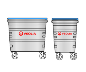 Sicherheitsbehälter für Akten und Datenträger Veolia