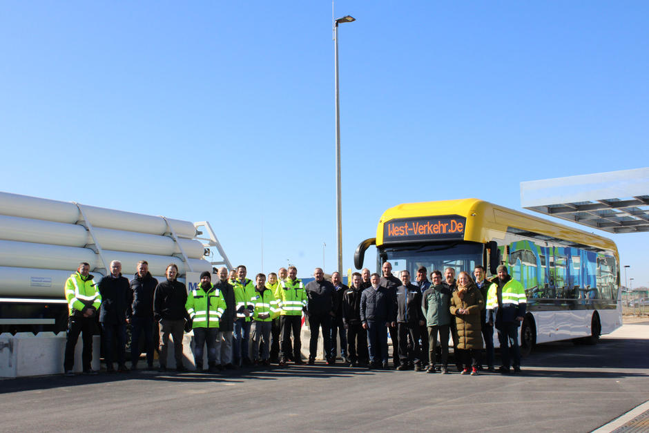 Start Trailerbefüllung, Gruppenbild