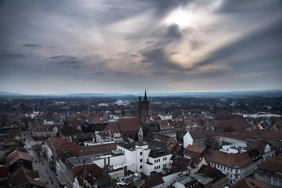 Göttingen aus der Vogelperspektive