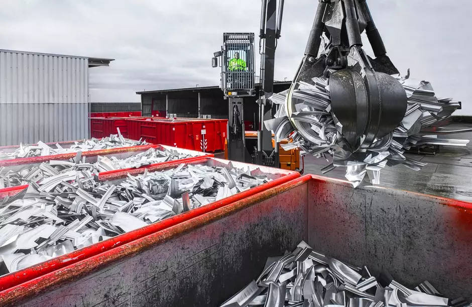 VEOLUTIONS TWM Slideshow Infografik, Slide 2 – Metallfraktion