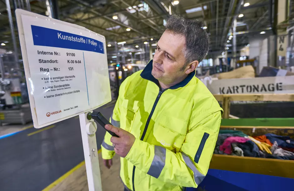 VEOLUTIONS TWM Slideshow Infografik, Slide 4 – Scan